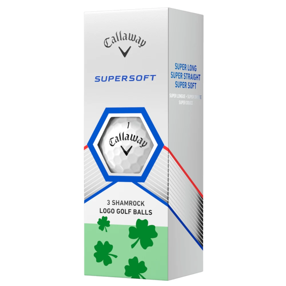 Callaway Supersoft Shamrock Golf Balls 2 Callaway Supersoft Shamrock Golf Balls - Image 2
