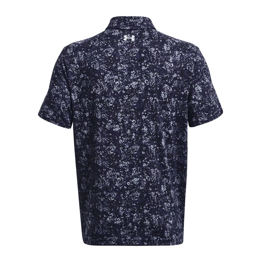 Under Armour Men's Playoff Printed 3.0 Golf Polo Shirt 6 Under Armour Men's Playoff Printed 3.0 Golf Polo Shirt - Image 6